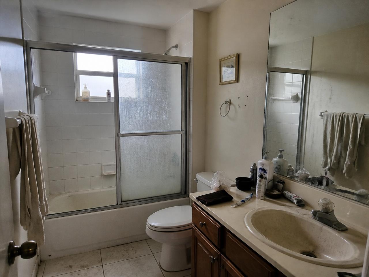 Bathroom restoration before CleanAngie cleaning